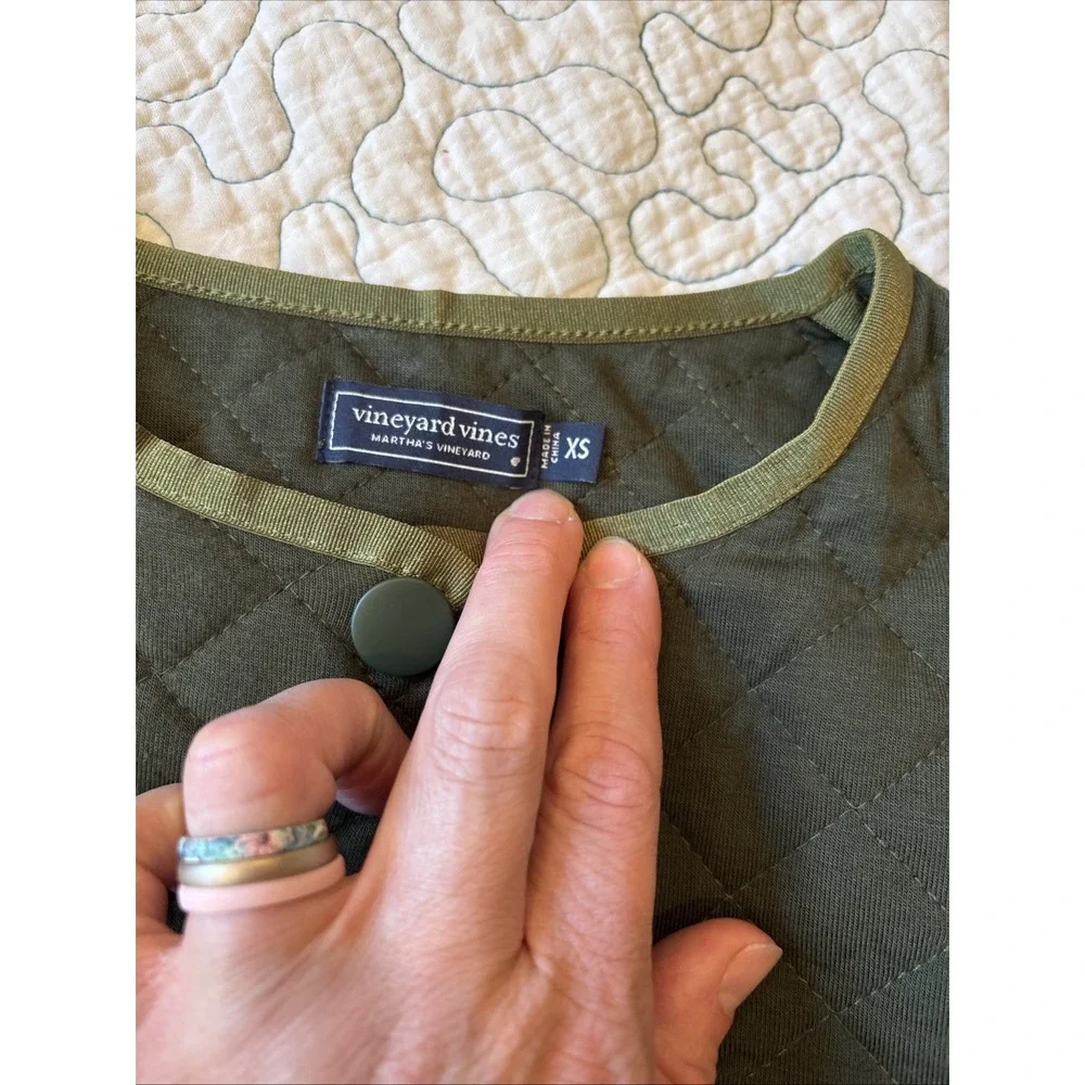 Vineyard Vines Size Xs Women's Lightweight Quilted‎ Barn Jacket New Without Tag